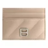 Θήκη καρτών Crush με καπιτονέ «Beige» 766467210J02906