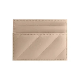 Θήκη καρτών Crush με καπιτονέ «Beige» 766467210J02906