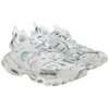 Track 1.0 Sneakers “Λευκό Μπλε Πλέγμα και Νάιλον Γκράφιτι” 542436W3SRA9014