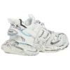 Track 1.0 Sneakers “Λευκό Μπλε Πλέγμα και Νάιλον Γκράφιτι” 542436W3SRA9014
