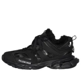 Track Sneakers «Fake Fur Black» 668555W3CQ11000