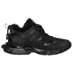 Track Sneakers “Faux Fur Black” 668556W3CQ11000