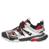Track Sneakers «Μαύρο Κόκκινο Ασημί» 542023W2FSA1169