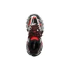 Track Sneakers «Μαύρο Κόκκινο Ασημί» 542023W2FSA1169