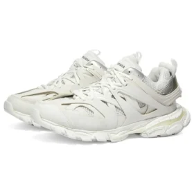 Track Sneakers με ανακυκλωμένη σόλα «Ανοιχτό γκρι πλέγμα και νάιλον» 542023W3FE39000