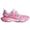 Track Sneakers «Ροζ πλέγμα και ύφασμα που μοιάζει με σουέτ» 542436W3SU55090