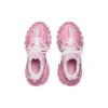 Track Sneakers «Ροζ πλέγμα και ύφασμα που μοιάζει με σουέτ» 542436W3SU55090