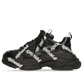 Sneakers με λογότυπο Triple S «Μαύρο» 536737W2FAB1090