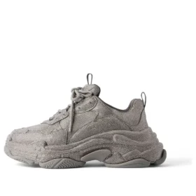 Triple S με στρας “Dark Grey” 524039W2TST1249