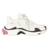 Triple S Sneakers “Allover Logo White Pink” 524039W2FA49155
