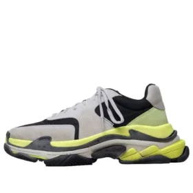 Triple S Sneakers “Ανοιχτό γκρι-Νεον κίτρινο” 533888W09T21293