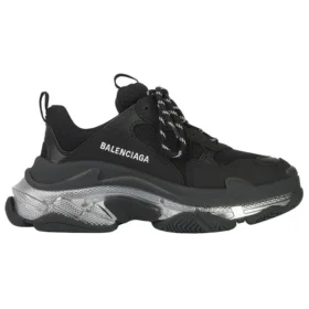Triple S Sneakers «Black Iridescent» 544351W2FB21001
