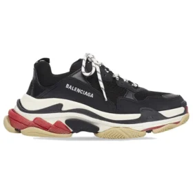 Triple S Sneakers «Black Red» 533882W09OM1000