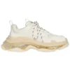 Triple S Sneakers “Clear Sole – Eggshell” 544351W2GA19100