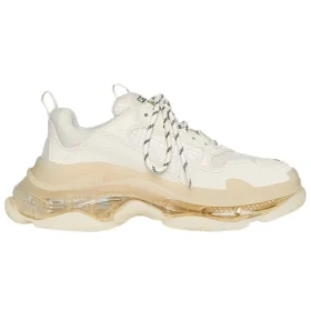 Triple S Sneakers “Clear Sole – Eggshell” 544351W2GA19100
