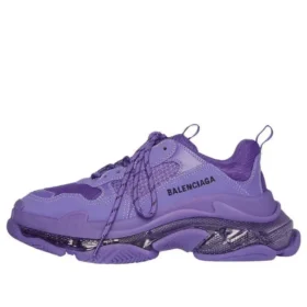 Triple S Sneakers «Clear Sole Purple» 544351W2GA16910