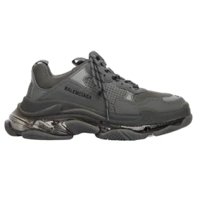 Triple S Sneakers «Clear Sole – Σκούρο γκρι» 541624W2GA11801