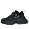 Triple S Sneakers “Faux Fur Black” 668563W3CQ51000