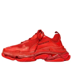 Triple S Sneakers με διαφανή σόλα “Red” 541624W2CE16500