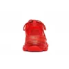 Triple S Sneakers με διαφανή σόλα “Red” 541624W2CE16500