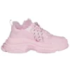 Triple S Sneakers με ψεύτικη γούνα “Pink” 668562W3CQ55000
