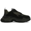 Triple S Sneakers «Olive Green Black» 536737W2FW24010