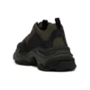 Triple S Sneakers «Olive Green Black» 536737W2FW24010