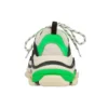 Triple S Sneakers “White Green Fluo” 536737W09O69063