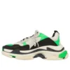 Triple S Sneakers “White Green Fluo” 536737W09O69063