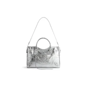Τσάντα City Medium Metallized «Silver» 7977862AA9R8122