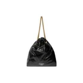 Τσάντα Crush Medium Tote «Μαύρη» 742941210IT1000
