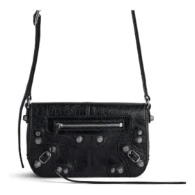 Τσάντα Le Cagole Mini Flap «Black» 781911210KR1000