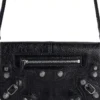 Τσάντα Le Cagole Mini Flap «Black» 781911210KR1000