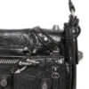 Τσάντα Le Cagole Xs Flap με τρυπήματα «Μαύρη» 7190822AAE31000