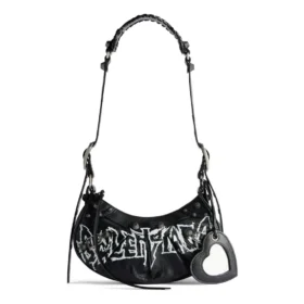 Τσάντα ώμου Le Cagole Xs Diy Metal «Black» 6713092AAXE1090