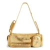 Τσάντα ώμου Superbusy Xs με μεταλλικό φινίρισμα «Gold» 7625162AAVI8018