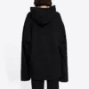 Unisex FW21 Φούτερ με δωρεάν εκτύπωση γραμμάτων Μαύρο 661711TKVD41070