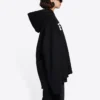 Unisex FW21 Φούτερ με δωρεάν εκτύπωση γραμμάτων Μαύρο 661711TKVD41070