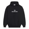 Unisex FW21 Φούτερ με λογότυπο, μακρυμάνικο, με κουκούλα, μαύρο 600583TKVI81070