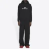 Unisex FW21 Φούτερ με λογότυπο, μακρυμάνικο, με κουκούλα, μαύρο 600583TKVI81070