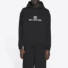 Unisex FW21 Φούτερ με λογότυπο, μακρυμάνικο, με κουκούλα, μαύρο 600583TKVI81070