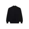 Unisex FW21 Φούτερ με στρογγυλό λαιμό και δωρεάν τύπωμα, Μαύρο 652981TKVD41070
