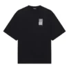 Unisex FW21 Μπλούζα με στρογγυλό λαιμό και τύπωμα Μαύρο 661715TKVE51070