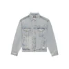 Unisex FW21 Μπουφάν τζιν με λογότυπο Μπλε 664329TBP488961