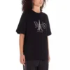 Unisex με τύπωμα «Paris», στρογγυλό λαιμό, μαύρο 594599TGV661000