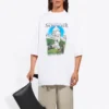 Unisex SS21 Oversized βαμβακερό λευκό 641614TJVH69000