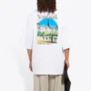 Unisex SS21 Oversized βαμβακερό λευκό 641614TJVH69000