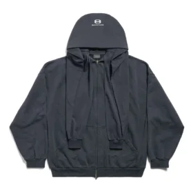 Unity Sports Icon Incognito Φούτερ με κουκούλα και φερμουάρ, Oversized “Μαύρο” 794030TQVB24372