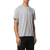 Βαμβακερό T-shirt με μικρό λογότυπο “Grey” 556151TYK281300