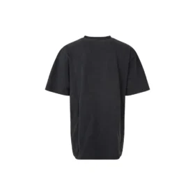 Vintage T-shirt με φαρδιά γραμμή «Washed Black» 641675TMVH81055